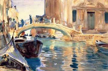 サン ジュゼッペ ディ カステッロ橋 ジョン シンガー サージェント ヴェネツィア Oil Paintings